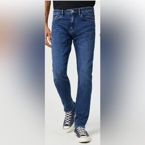 mavi- Jake Slim Leg Jeans- Evening Sky Feather Blue- Mens 33x32